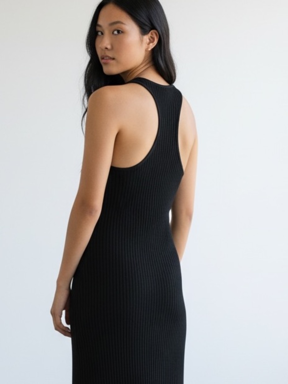 Rag & Bone black Asher maxi dress new with tags
